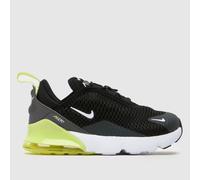 Nike Black & Green Air Max 270 Toddler Trainers UK 5.5 (EU 22)