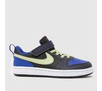 Nike Black Multi Court Borough Low Boys Junior Trainers UK 10 (EU 27½)