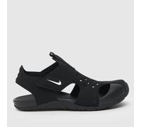 Nike Sunray Protect 2 Younger Kids' Sandals - Black 11.5