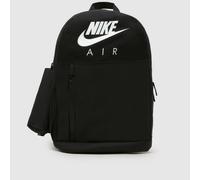 Nike Black & White Elemental Kids Backpack One Size