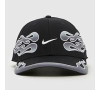 Nike Black & White Flame Club Cap M/L