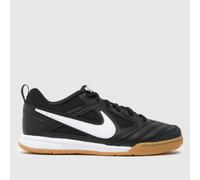 Nike Black & White Gato Youth Trainers UK 5 (EU 38)