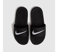 Nike Black & White Kawa Youth Sandals UK 4.5