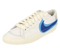 NIKE Blazer Low 77 Jumbo Mens Trainers FN3413 Sneakers Shoes (UK 8.5 US 9.5 EU 43, White University Blue sail 100)