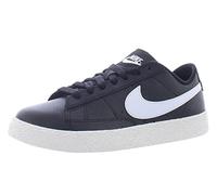NIKE Blazer Low GS Trainers CZ7106 Sneakers Shoes (UK 4 US 4.5Y EU 36.5, Black White sail 001)