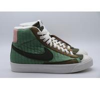 NIKE BLAZER MID '77 BG TRAINERS OIL GREEN DO5216-331 KIDS GIRLS BOYS UK3 4