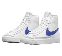Nike Blazer Mid 77 GS White / Game Royal Unisex Trainers UK 4.5 EU 37.5 US 5Y