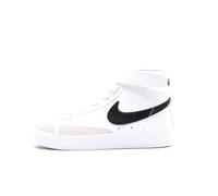 NIKE Blazer Mid '77, Gymnastics Shoes, White/Black-Team Orange,
