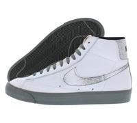 NIKE Blazer Mid '77 Men's Trainers Sneakers Leather Shoes DV7194 (White/Black/White/Smoke Grey 100 UK11 (EU46)