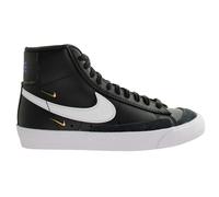 Nike Blazer Mid '77 Womens Black Trainers Leather - Size UK 3.5