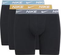 Nike Boxer Brief 3PK Underwear, Blk-DNM Trq./Inf Gld/Ant Move WB, L Men
