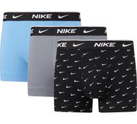 Nike 3 Units XL Black Swoosh Print / Cool Grey / University Blue