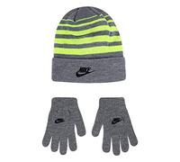 Nike Boy`s Futura Foldover Beanie & Glove 2 Piece Set