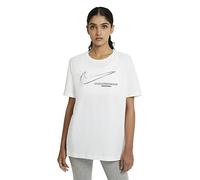 NIKE Boy Swoosh T-Shirt White S