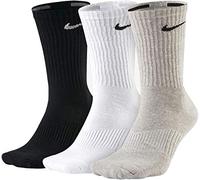 Nike Boys 3PPK Lightweight Crew Socks - Multi-Color, Medium