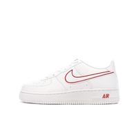 NIKE Boys Air Force 1 White/Red Sneakers, white, 39 EU