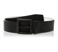 Nike boys Carbon Fiber Texture Reversible Belt Black/White Medium