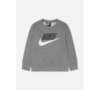 Nike Boys Club HBR Fleece Sweatshirt in Grey - Grey - 6 - 7 Yrs