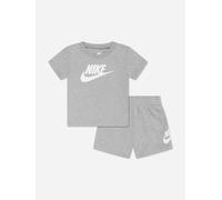 Nike Boys Club T-Shirt And Shorts Set in Grey - Grey - 6 - 7 Yrs