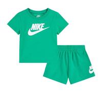 Nike Boy's Club Tee E Short Set 86l596 Full, Green, 4-5 Years
