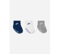 Nike Boys Core Futura Gripper Socks Set in Multicolour - Multicoloured - 12 - 24 Mths
