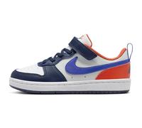 Nike Boys Court Borough Low Recraft Ps Sneaker, Midnight Navy Hyper Royal Team Orange, 11 UK Child