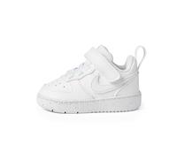 NIKE Boys Court Borough Low Recraft (Td) Sneaker, White, 7.5 UK Child