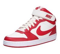 Nike Boys Court Borough Mid 2 Sneaker, Sail Gym Red White, 5 UK