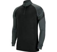 Nike Boy's Dri-FIT Academy Pro Long Sleeve Sweater with Zipper, Black/Anthracite/Black/White, XL