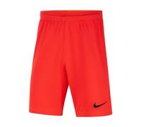 NIKE Boys Dri-fit Park 3 Shorts, Bright Crimson/Black, M EU