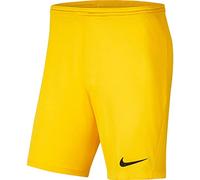 NIKE Boys Dri-fit Park 3 Shorts, Tour Yellow/Black, S EU