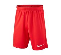 NIKE Boys Dri-fit Park 3 Shorts, University Red/White, L EU