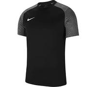 Nike Boy's Dri-FIT Strike II Short Sleeve Jersey, Black/Black/White, L