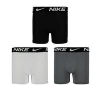 Nike Boy's Essential Micro 3Pk Br Boxer Shorts, Black/White, 13/15 Years