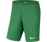 NIKE Unisex Kids Dri-fit Park 3 Shorts, Pine Green/White, XS EU