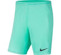 NIKE BV6865-354 Dri-FIT Park 3 Shorts Unisex Boys Hyper Turq/Black Size XL
