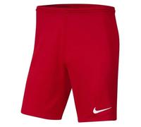 NIKE Boys Dri-fit Park 3 Shorts, University Red/White, L EU
