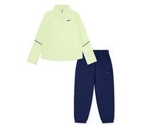 Nike Boys Half Zip Top & Pant Set, Navy, Size 3-4 Years Navy
