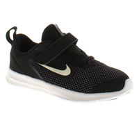 Nike Boys Infants Childrens Trainers Downshifter 9 Tdv Touch Fastening black white - Size UK 3.5