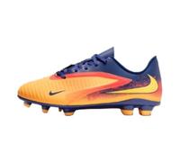 Nike Boy's Jr Phantom 6 Low Club Fg/Mg Eh Football Shoes, Laser Orange/Lemon Venom/Blue, 5.5
