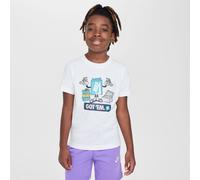 Nike Boys K NSW T BOXY GO in White - Size 13Y