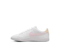 NIKE Boys Legacy Court Sneaker, White Pink Foam Sesame Honeydew, 6.5 UK