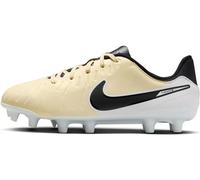 NIKE Boys Legend 10 AcademyFootball Shoe, Lemonade Black MTLC Gold Coin, 37.5 EU