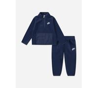 Nike Boys Lifestyle Essential 1/2 Zip Tracksuit in Navy - Blue - 5 - 6 Yrs