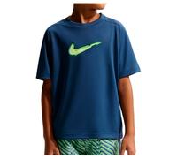 Nike - Boy's Nike Dri-Fit Multi S/S Top Bold GX - Running shirt size L, blue
