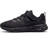 NIKE Boy's Nike Revolution 6 Sneaker, Black Black Dk Smoke Grey, 5.5 UK Child