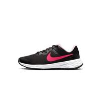 NIKE Boy's Nike Revolution 6 Sneaker Black Hyper Pink Pink Foam 5.5 UK