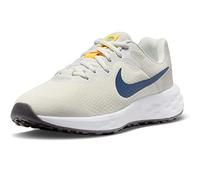 NIKE Boy's Nike Revolution 6 Sneaker Summit White Diffused Blue Light Bone 3 UK