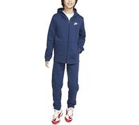 Nike Boys Nsw Core Bf Trk Tracksuit, Midnight Navy/Midnight Navy/Midnight Navy/(white), M EU