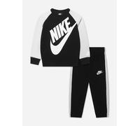 Nike Boys Oversized Futura Crew Tracksuit in Black - Black - 5 Yrs